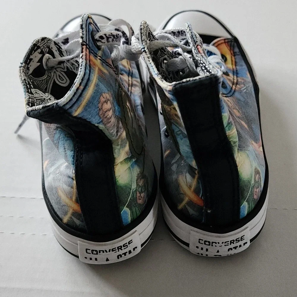 Converse Justice League Superman Batman Chuck Taylor All-Star High Youth Size 1